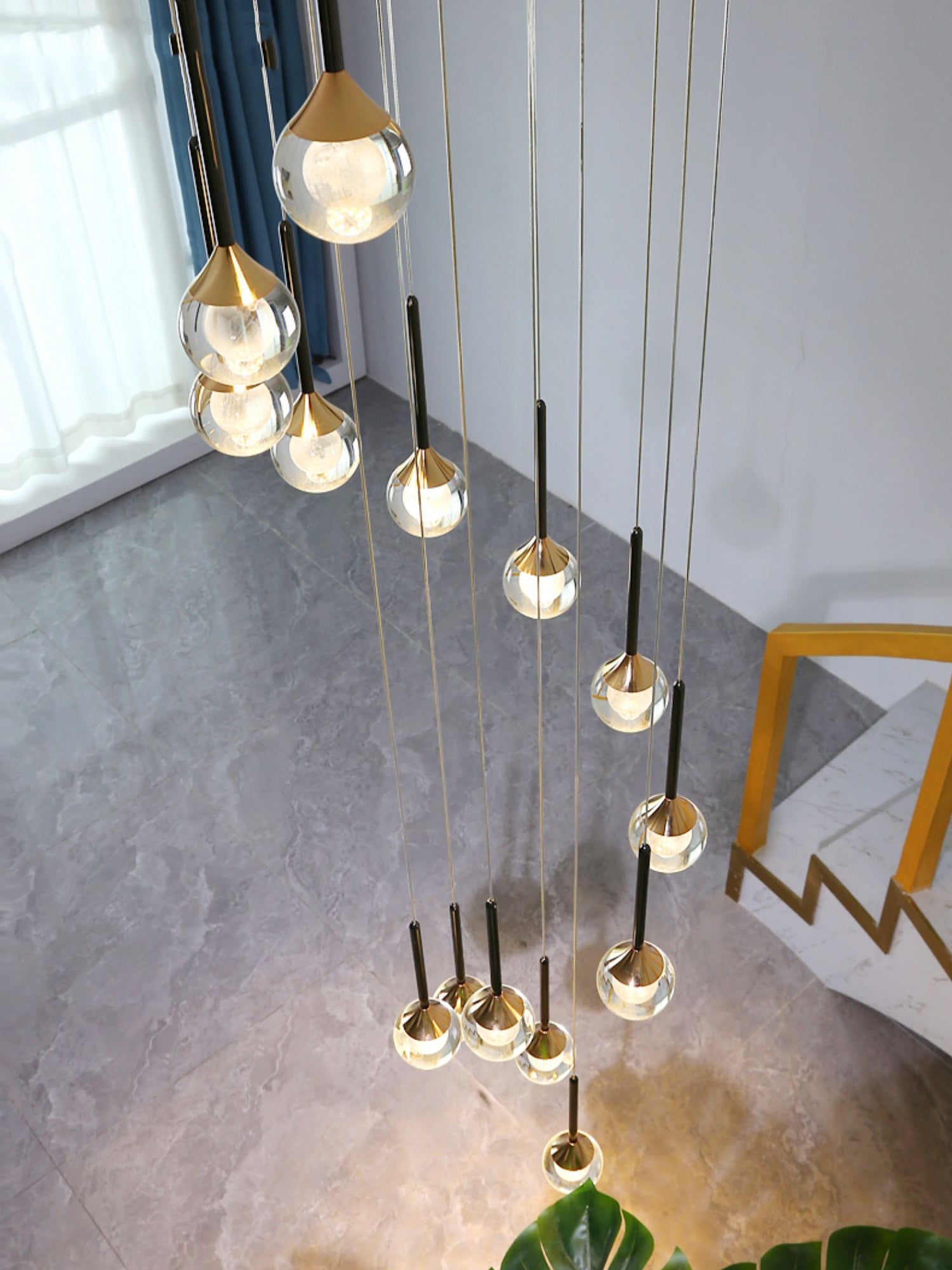 Magical Moon Crystal Pendant Light