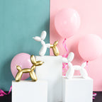 White Gold Ballon Dog