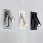 Bedside LED Wall Lamp — Compact Reading Sconce in Four Finishes