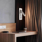 Bedside LED Wall Lamp — Compact Reading Sconce in Four Finishes