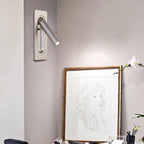 Bedside LED Wall Lamp — Compact Reading Sconce in Four Finishes