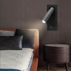 Bedside LED Wall Lamp — Compact Reading Sconce in Four Finishes