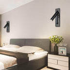 Bedside LED Wall Lamp — Compact Reading Sconce in Four Finishes