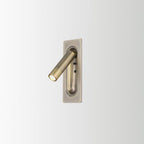 Bedside LED Wall Lamp — Compact Reading Sconce in Four Finishes