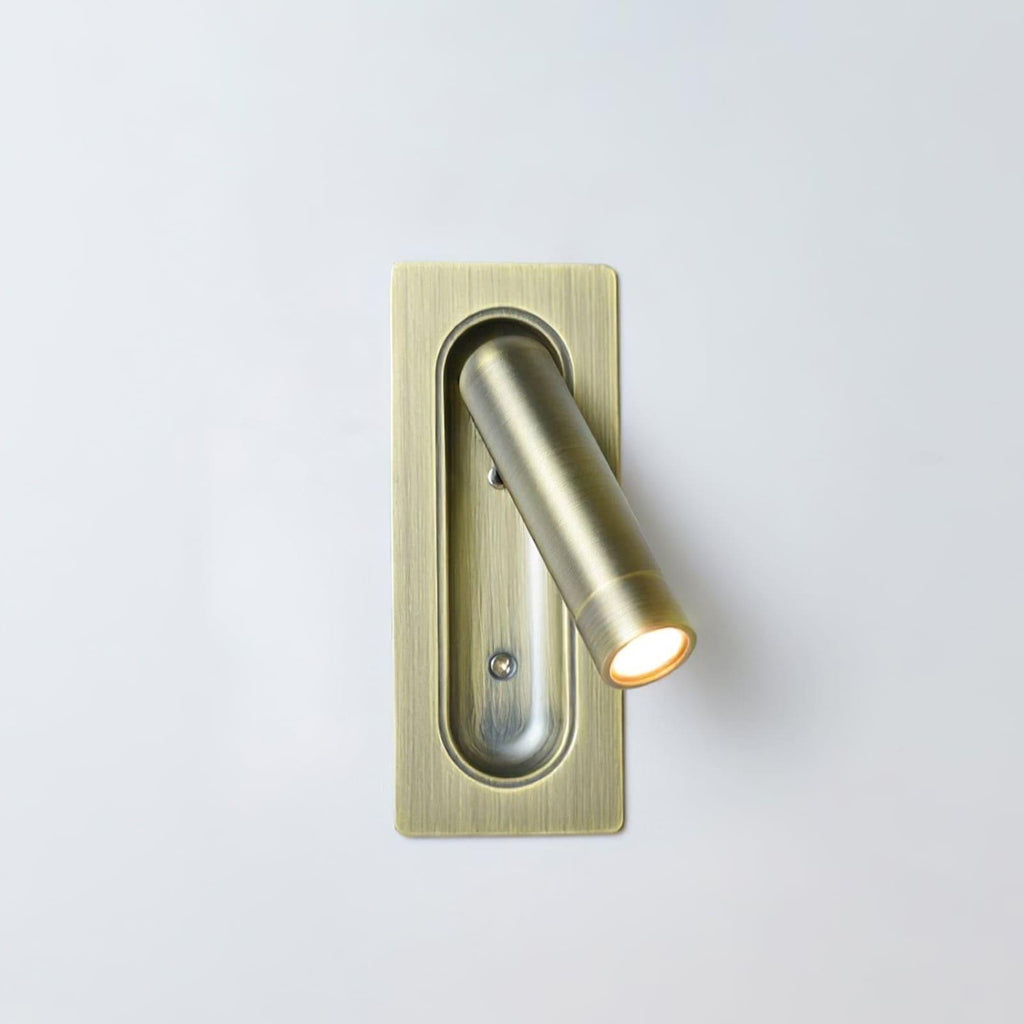 Bedside LED Wall Lamp — Compact Reading Sconce in Four Finishes