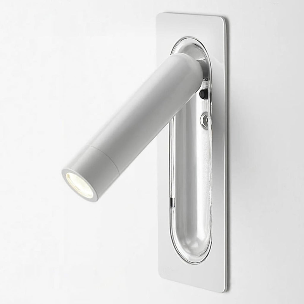 Bedside LED Wall Lamp — Compact Reading Sconce in Four Finishes