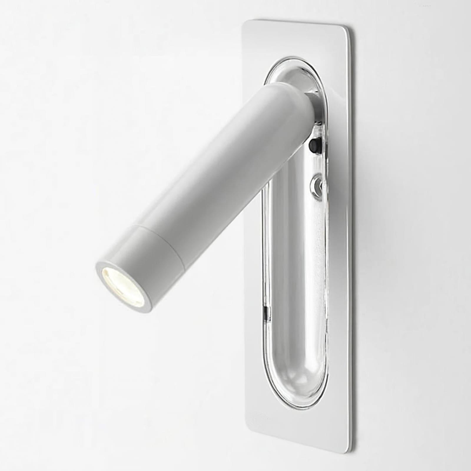 Bedside LED Wall Lamp — Compact Reading Sconce in Four Finishes