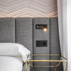 Bedside LED Wall Lamp — Compact Reading Sconce in Four Finishes