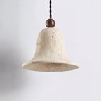 Bell Travertine Pendant Light