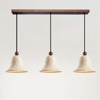 Bell Travertine Pendant Light
