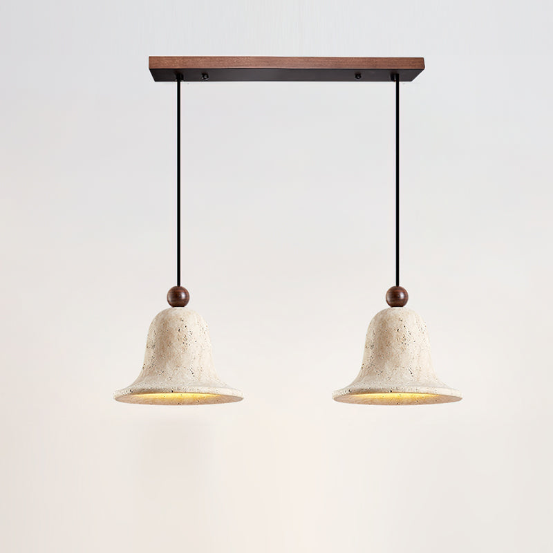 Bell Travertine Pendant Light