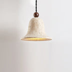 Bell Travertine Pendant Light