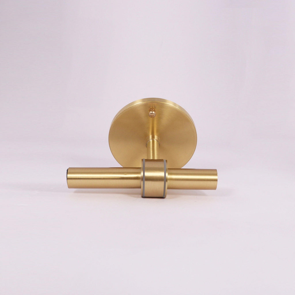 Round White Glass Bedroom Wall Lamp