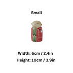 Seto Ware Handmade Rustic Clay Jizo Bodhisattva Incense Burner