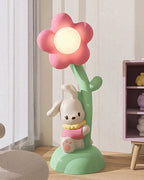 Bunny & Flower Floor Lamp