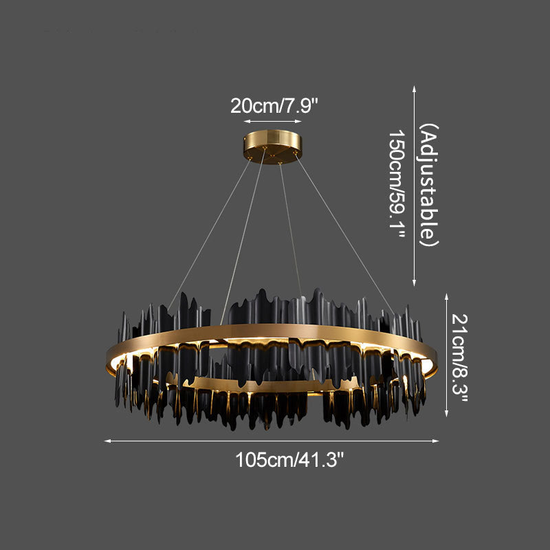 Modern Creative Round Chandelier