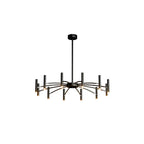 Modern Adjustable Candelabra Chandelier for Living Room