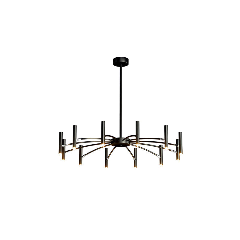 Modern Adjustable Candelabra Chandelier for Living Room
