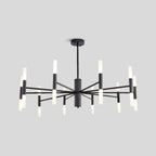 Adjustable Round Tube Chandelier