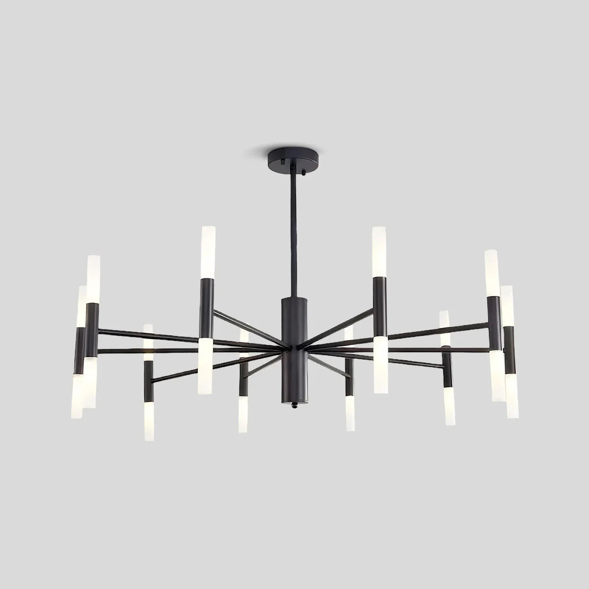 Adjustable Round Tube Chandelier