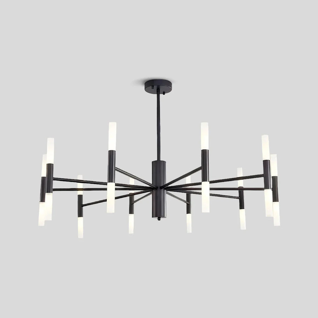Adjustable Round Tube Chandelier