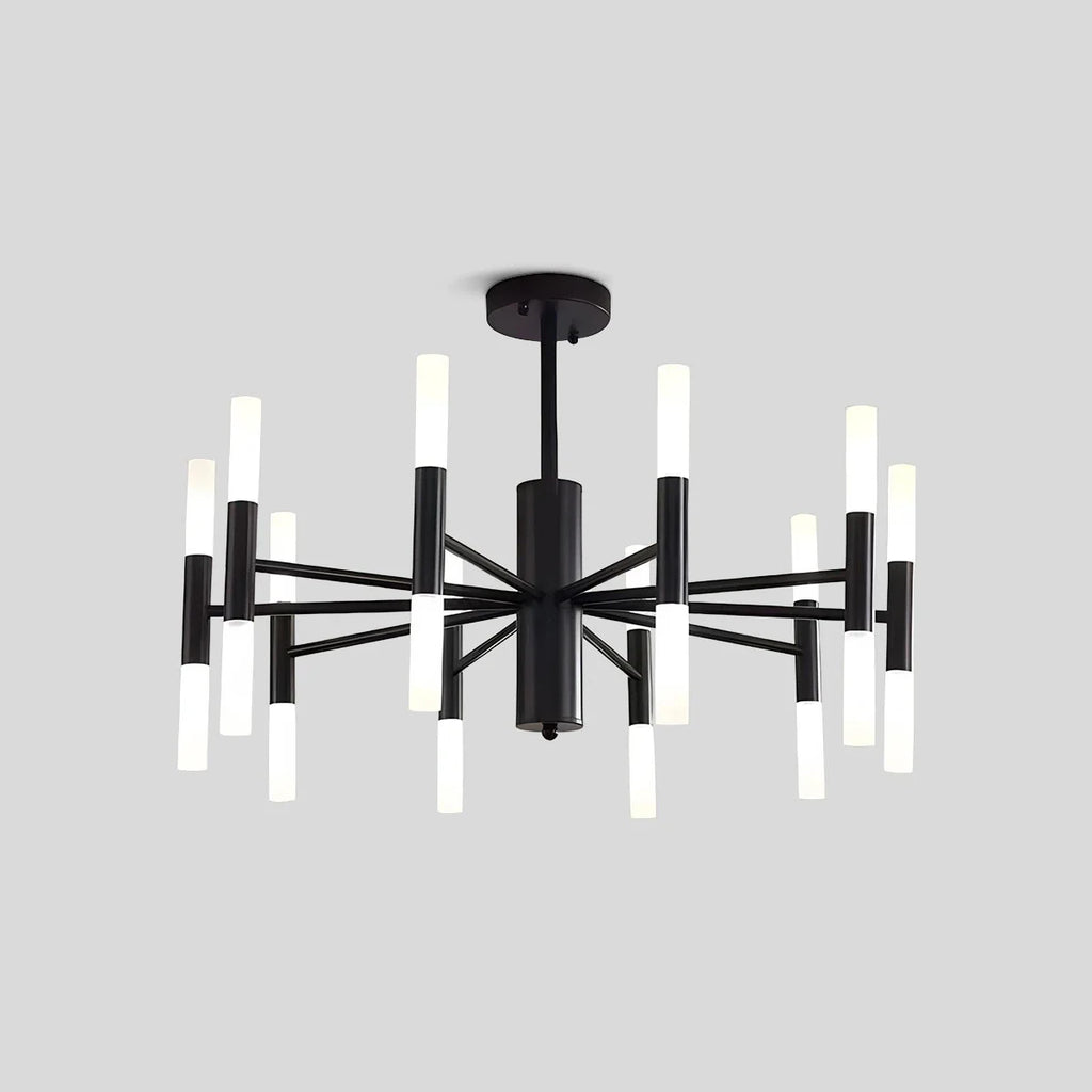Adjustable Round Tube Chandelier