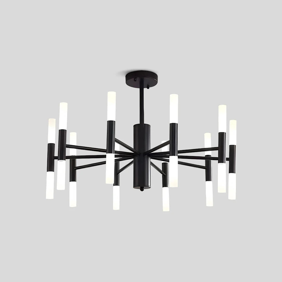 Adjustable Round Tube Chandelier
