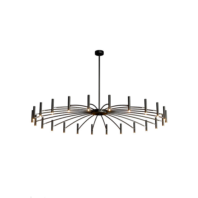 Modern Adjustable Candelabra Chandelier for Living Room
