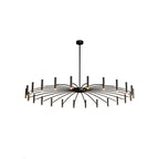 Modern Adjustable Candelabra Chandelier for Living Room