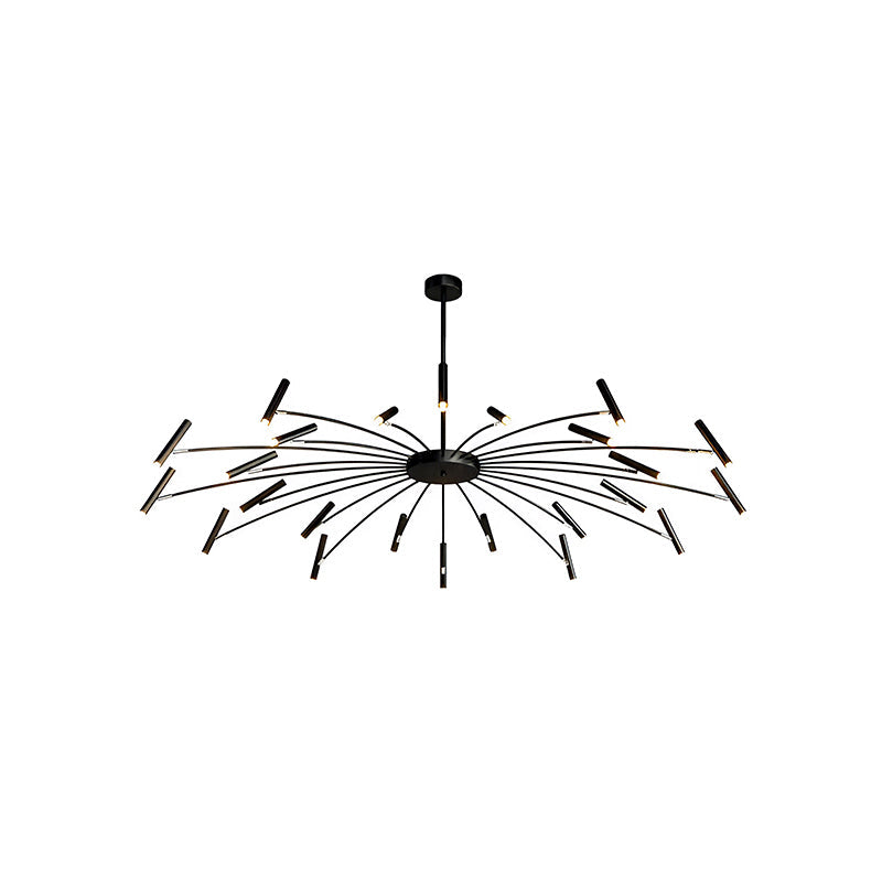 Modern Adjustable Candelabra Chandelier for Living Room