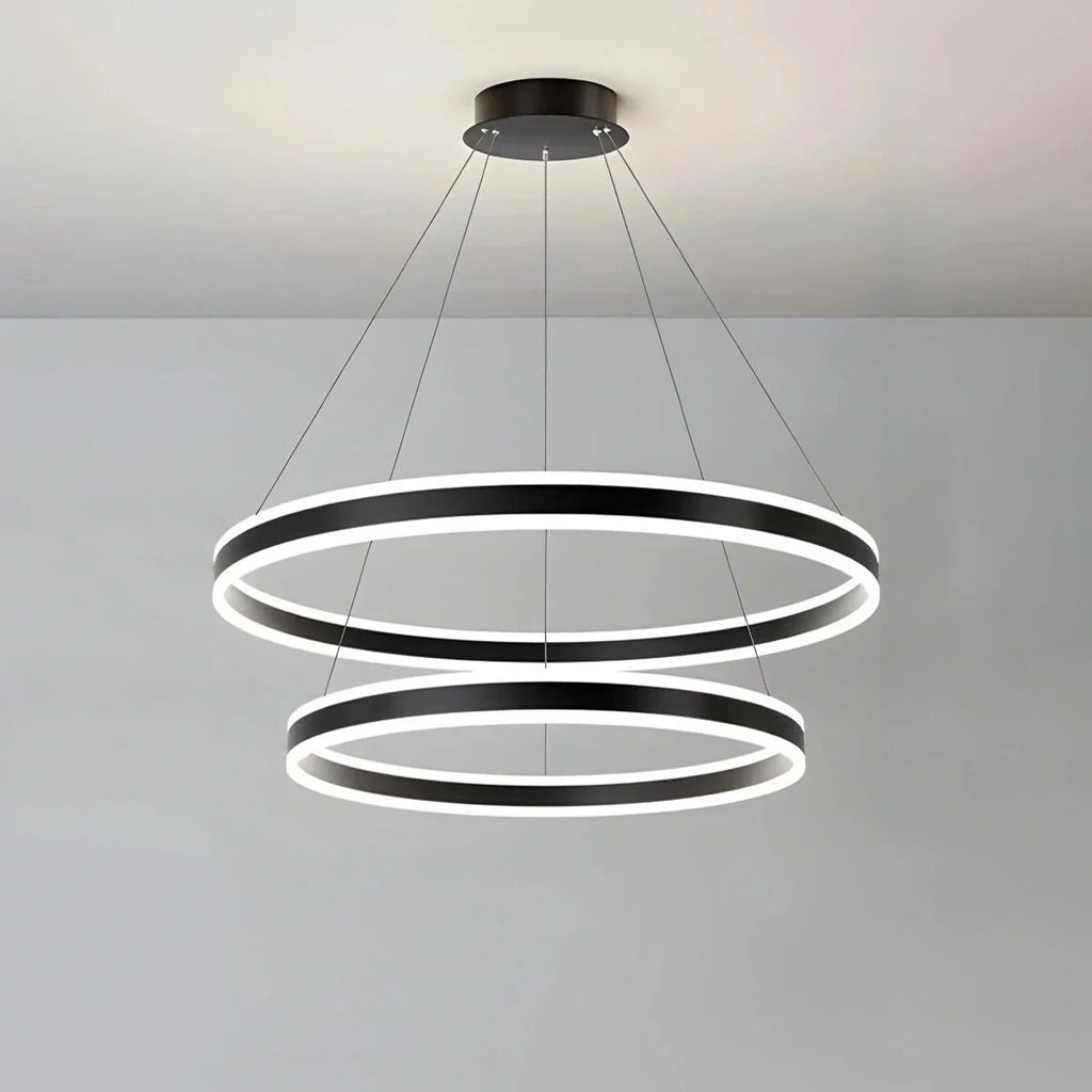 Circle Layered Living Room Chandelier