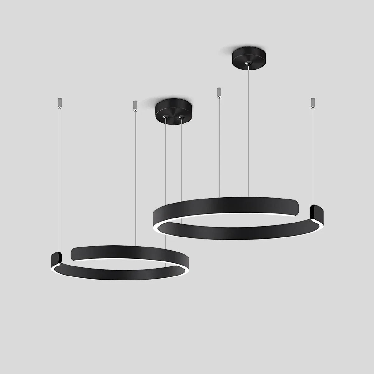 Modern Ring LED Chandelier for Living Room