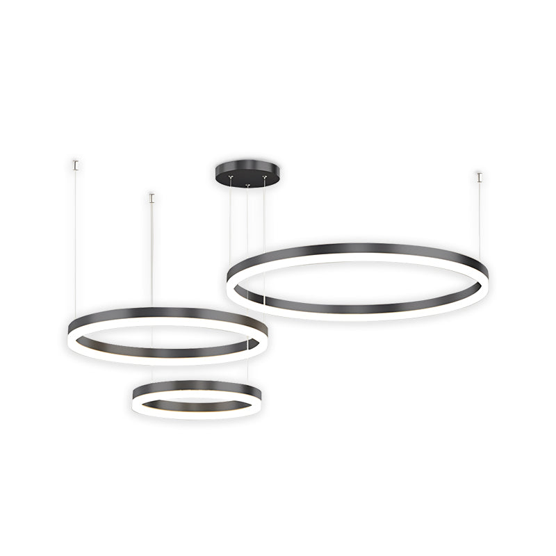 Modern Wireless Ring Chandelier Ceiling Lamp