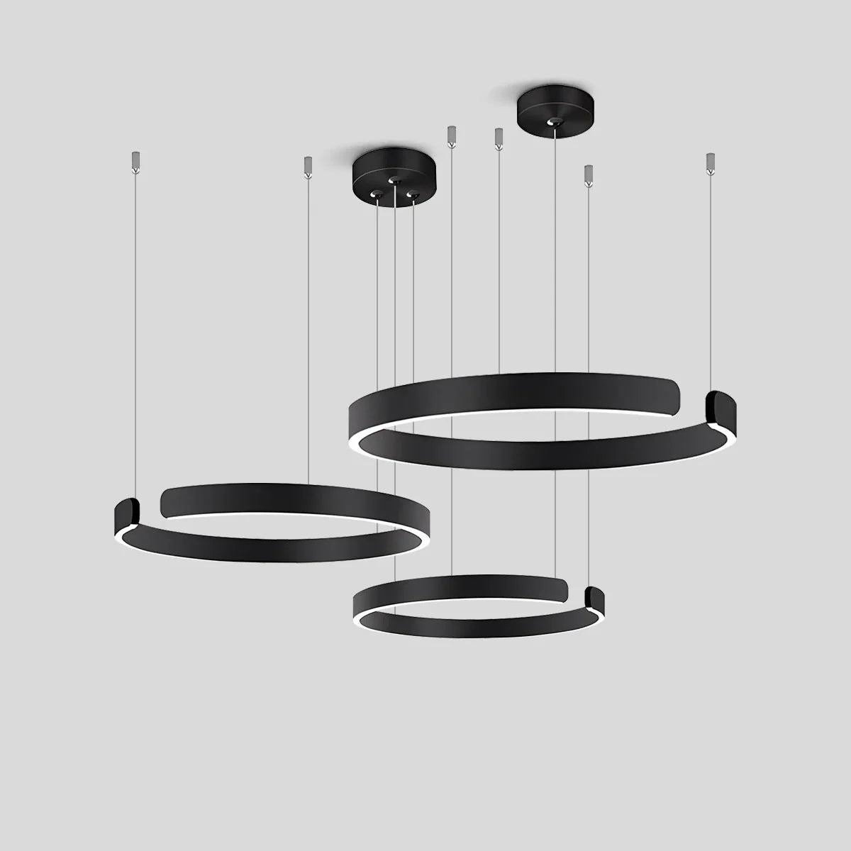 Modern Ring LED Chandelier for Living Room