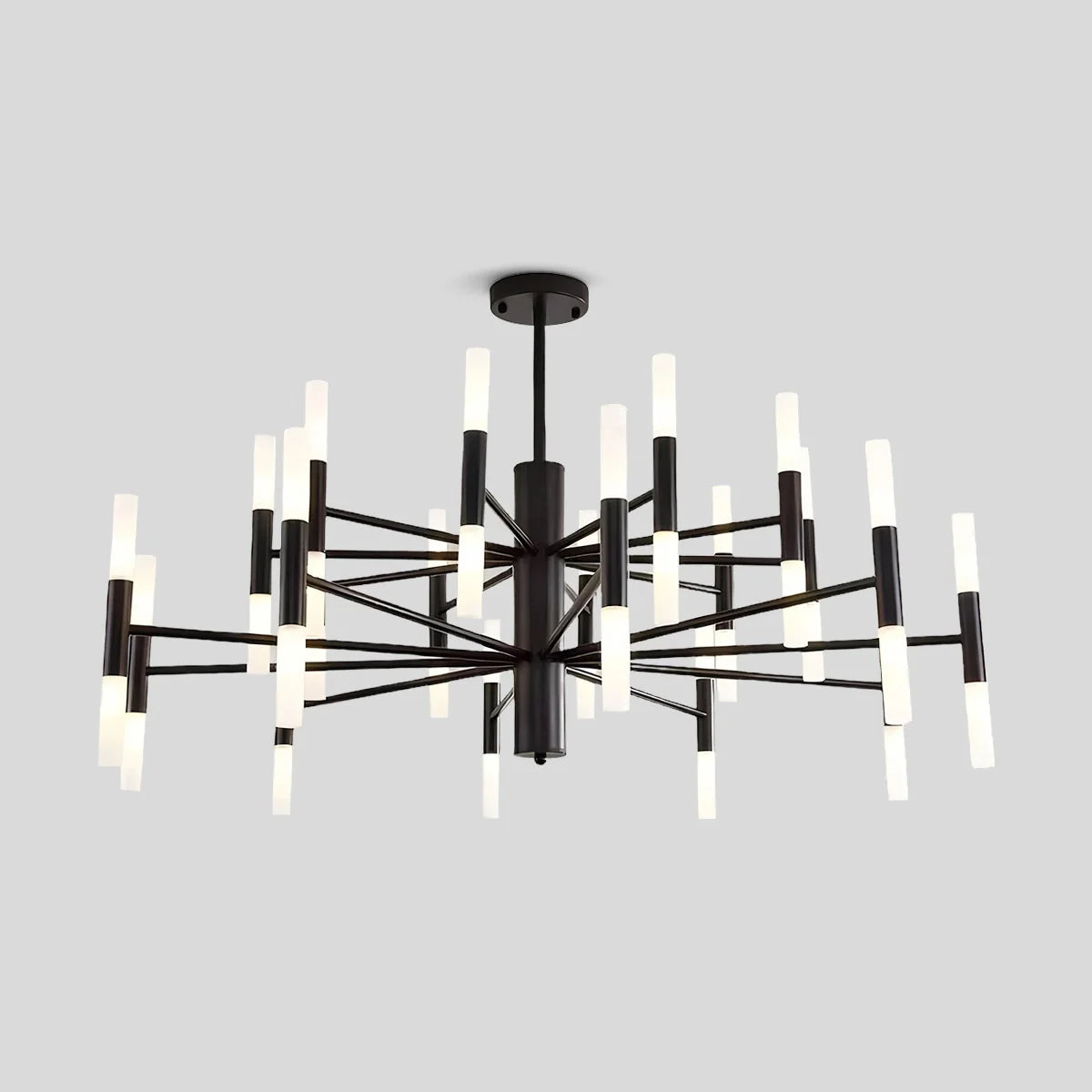 Adjustable Round Tube Chandelier