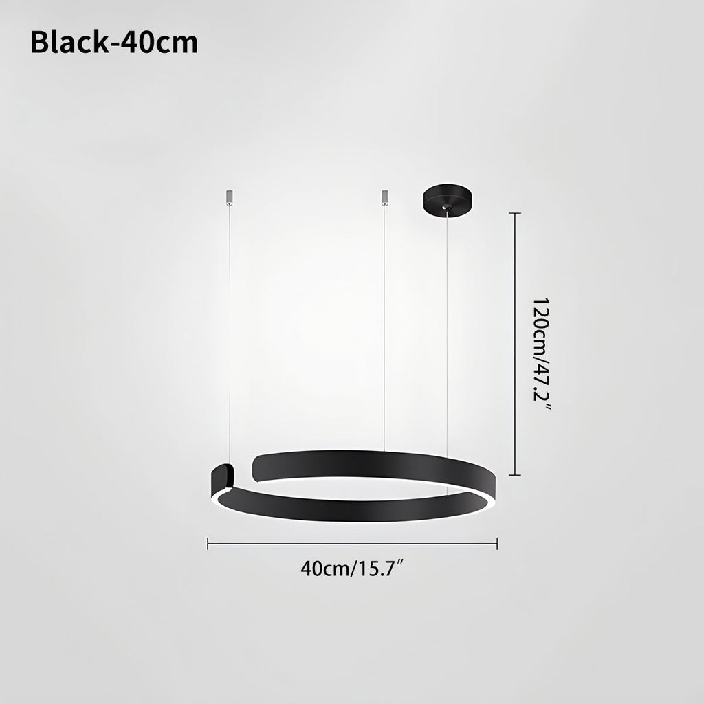 Modern Ring LED Chandelier for Living Room