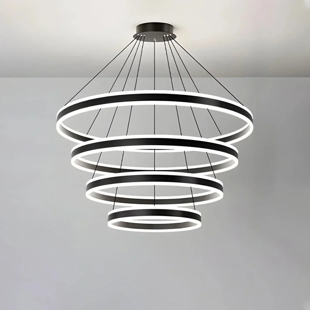 Circle Layered Living Room Chandelier