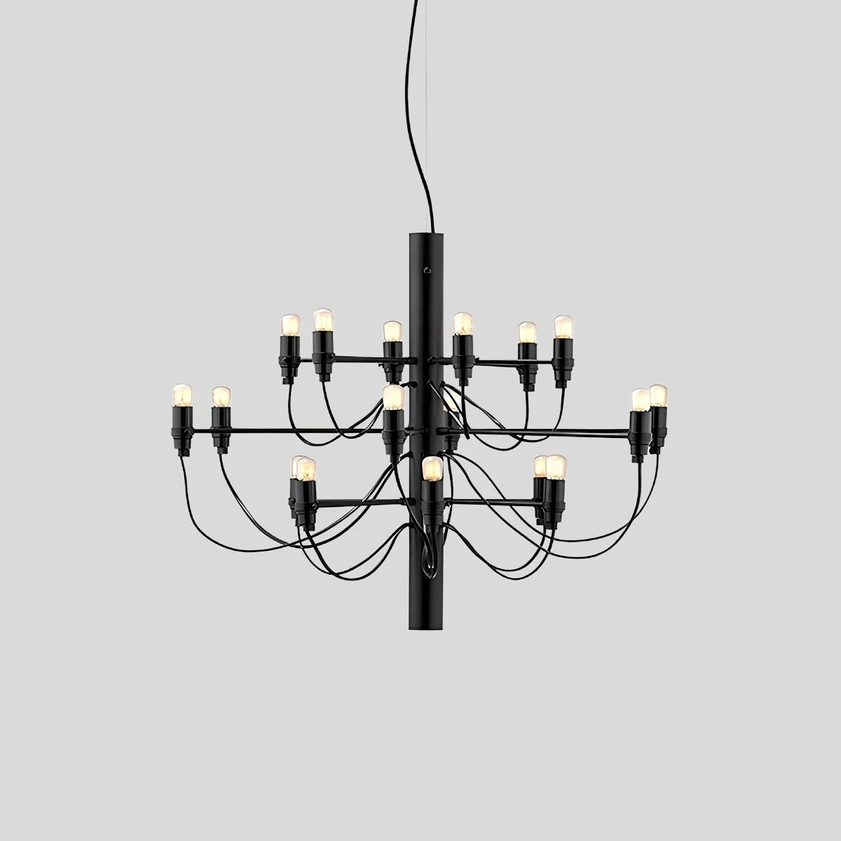 Tiered Modern Candle Chandelier