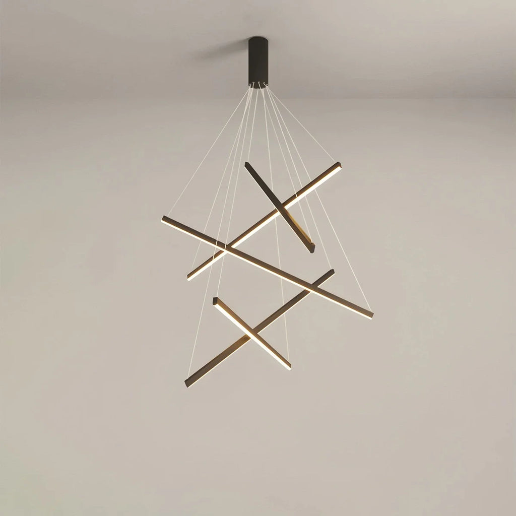 Custom Multi Light Sticks LED Chandelier