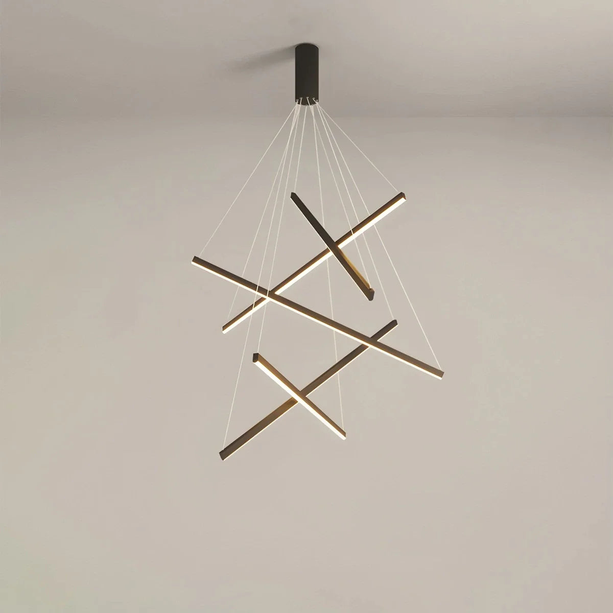 Custom Multi Light Sticks LED Chandelier