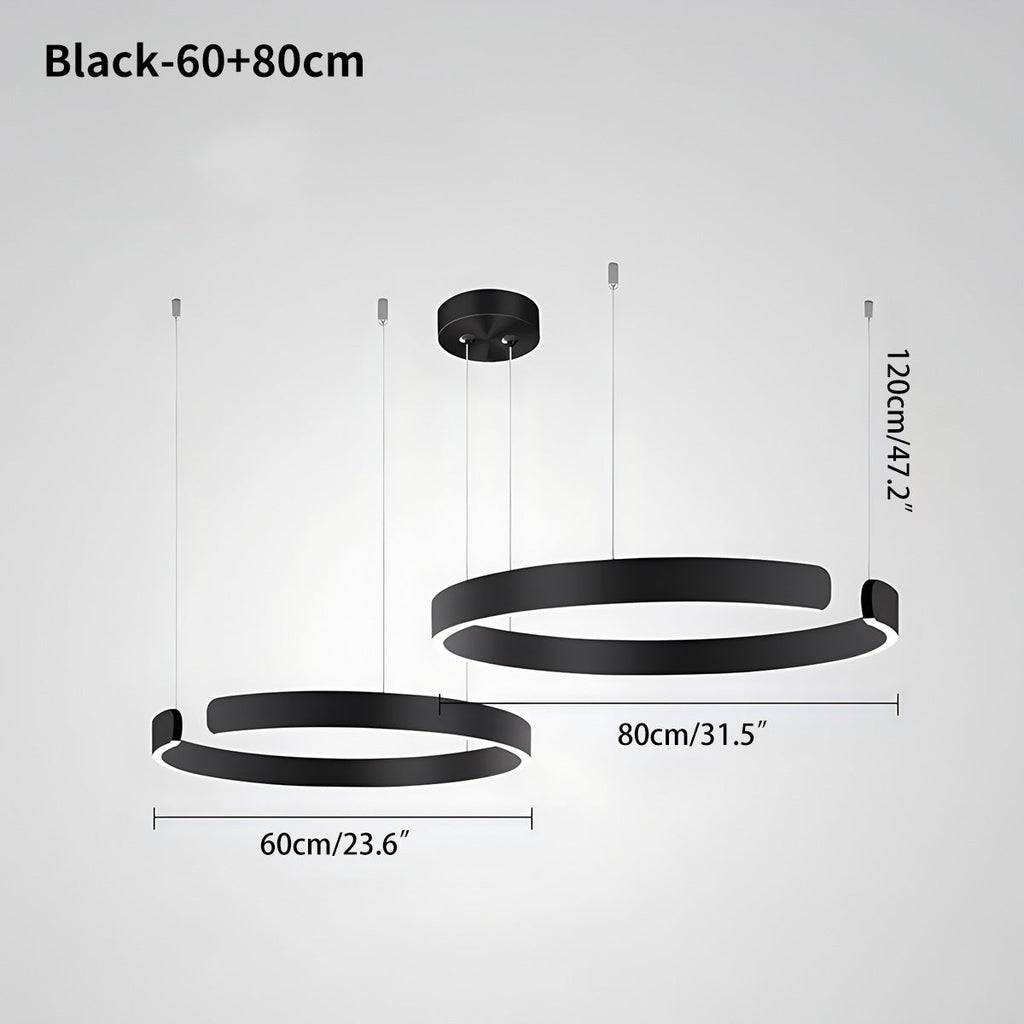 Modern Ring LED Chandelier for Living Room