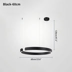 Modern Ring LED Chandelier for Living Room