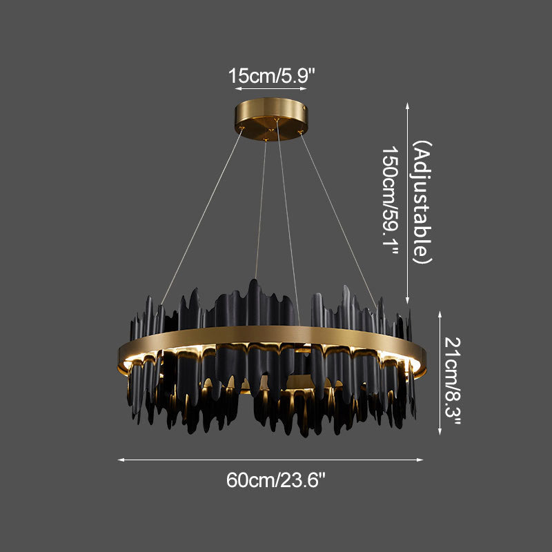 Modern Creative Round Chandelier