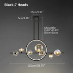 Archipelago Modern Glass Ball Chandelier