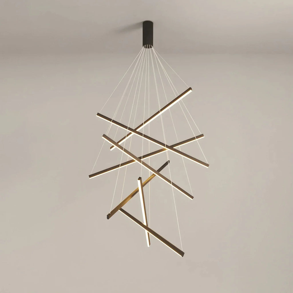 Custom Multi Light Sticks LED Chandelier