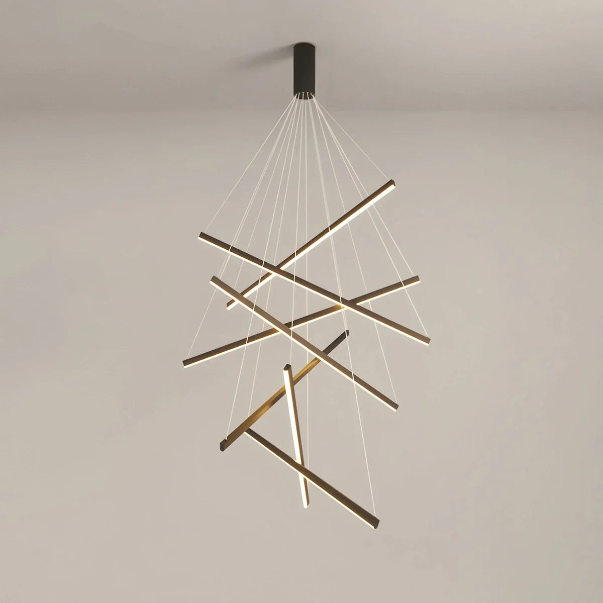 Custom Multi Light Sticks LED Chandelier