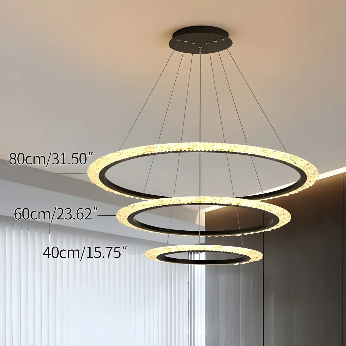 Light Luxury Chandelier for Living Room