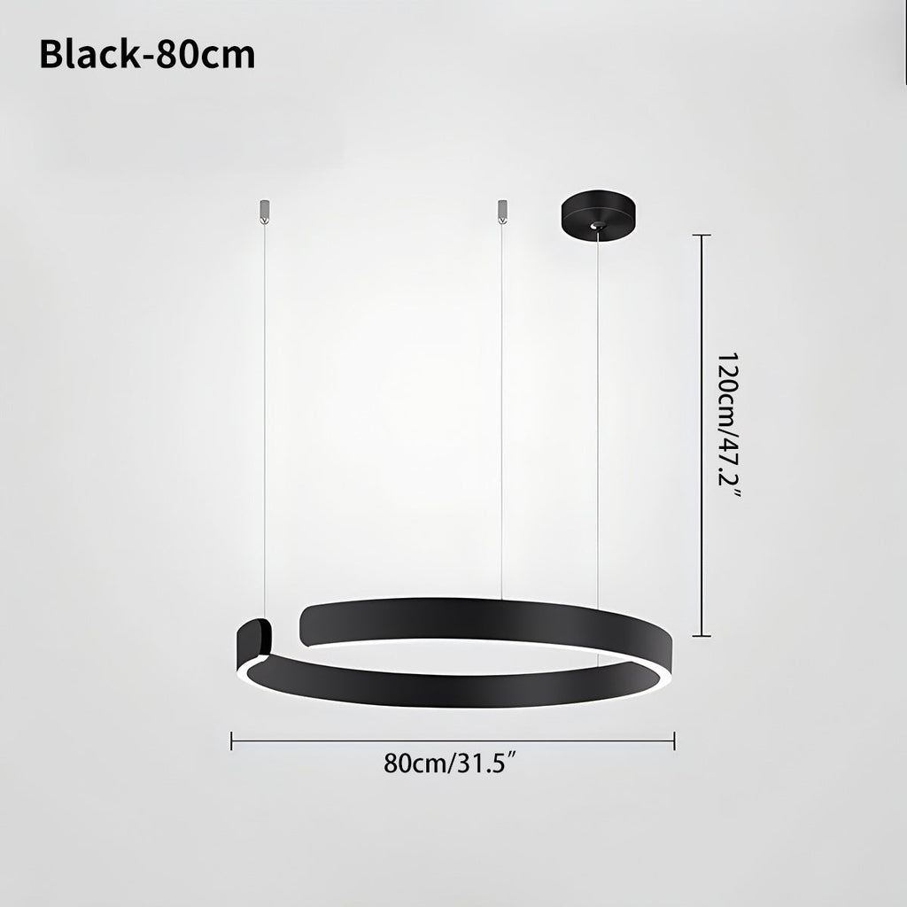 Modern Ring LED Chandelier for Living Room