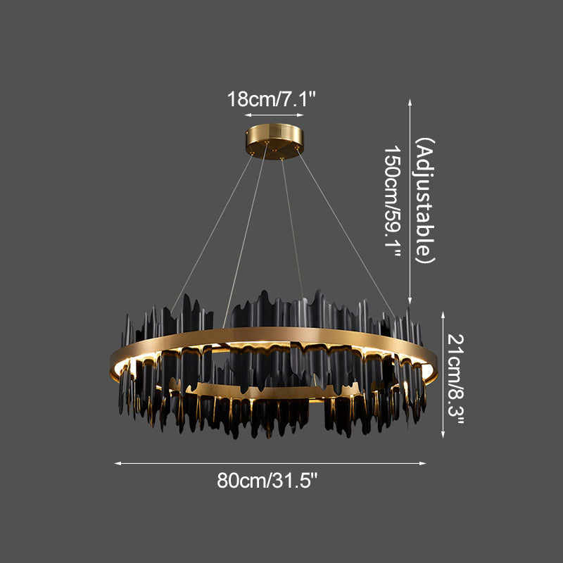 Modern Creative Round Chandelier