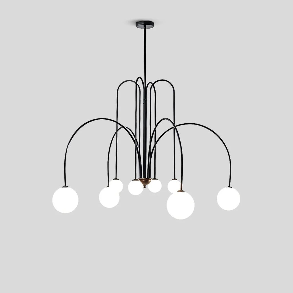 Avi Double Layer Glass Chandelier